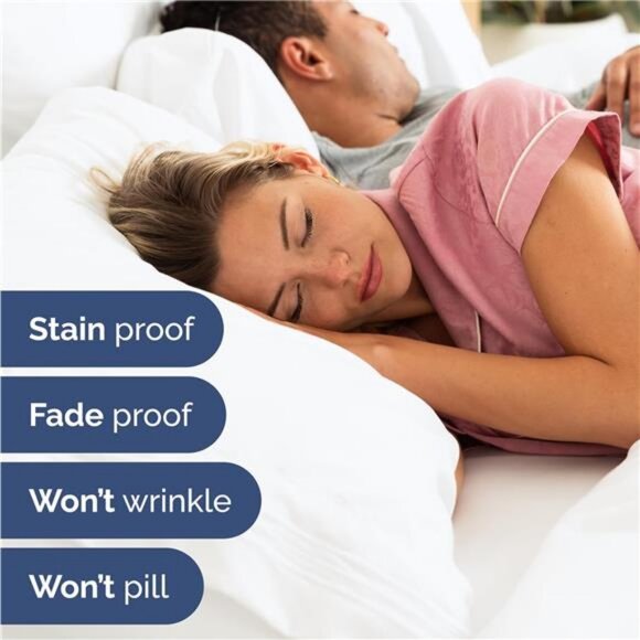 Queen Size 4 Piece Sheet Set - Comfy Breathable & Cooling Bed Sheets Set - - Picture 5 of 14